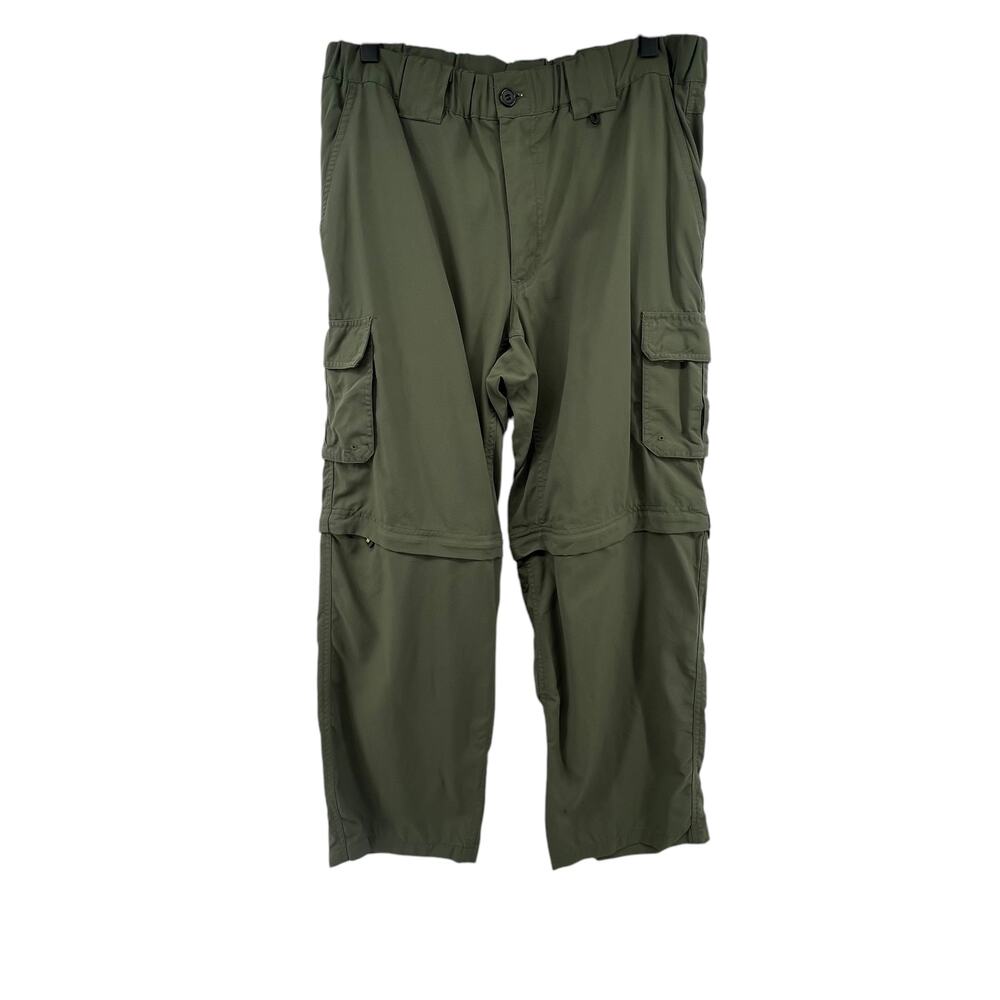 Boy Scouts of America Pants Size Classic Small Convertible to Shorts Cargo Green